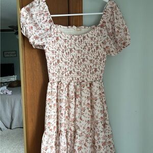 Alterd state puff floral dress